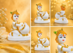 Bal Krishna With Butter Pot